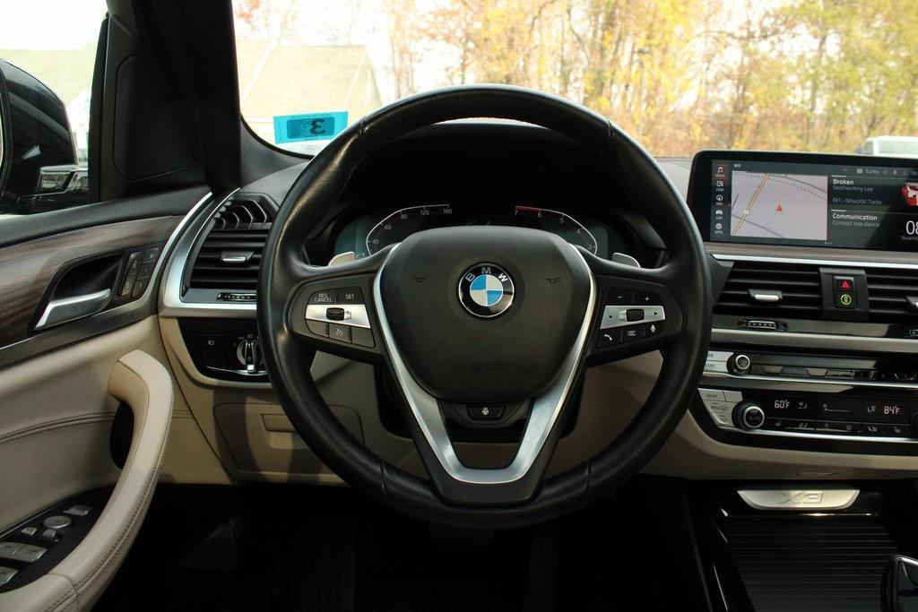 used 2021 BMW X3 car, priced at $25,619