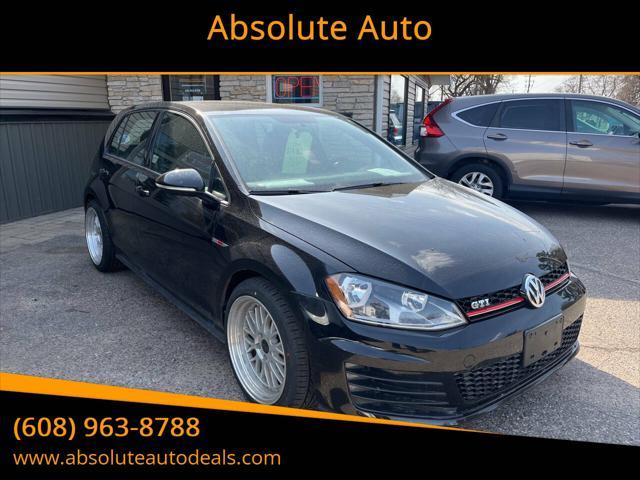used 2017 Volkswagen Golf GTI car, priced at $14,900