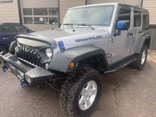 used 2018 Jeep Wrangler JK Unlimited car, priced at $22,400