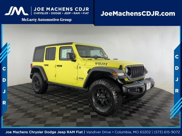 new 2024 Jeep Wrangler 4xe car, priced at $49,395
