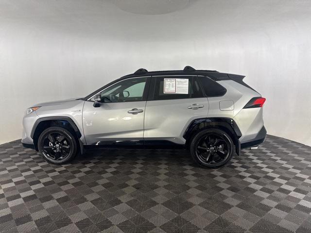 used 2021 Toyota RAV4 Hybrid car, priced at $33,000