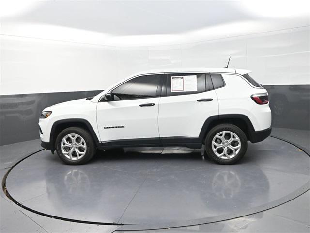 used 2024 Jeep Compass car, priced at $23,000