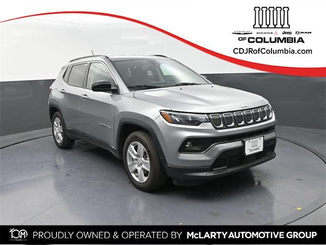 used 2022 Jeep Compass car, priced at $19,300