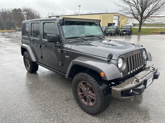 used 2016 Jeep Wrangler Unlimited car, priced at $22,500