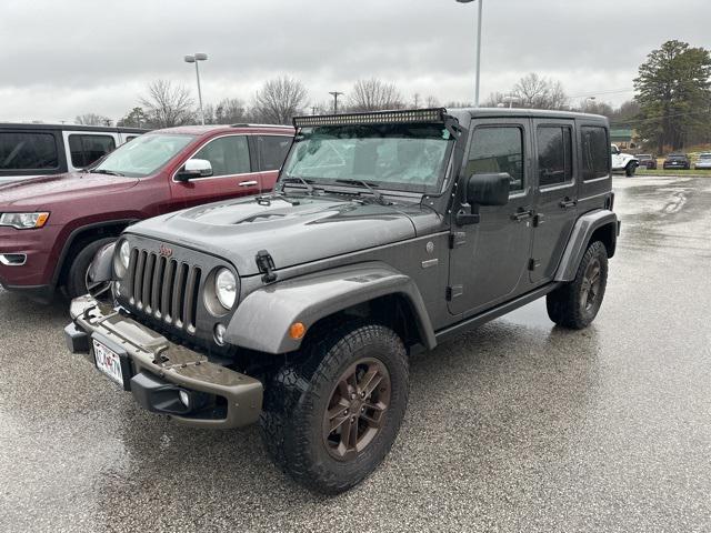 used 2016 Jeep Wrangler Unlimited car, priced at $22,500