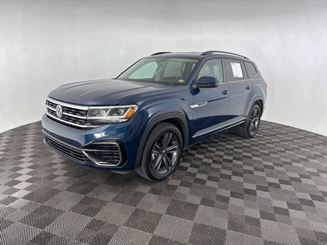 used 2021 Volkswagen Atlas car, priced at $27,000