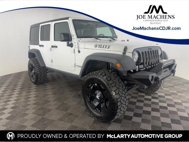 used 2016 Jeep Wrangler Unlimited car, priced at $18,600