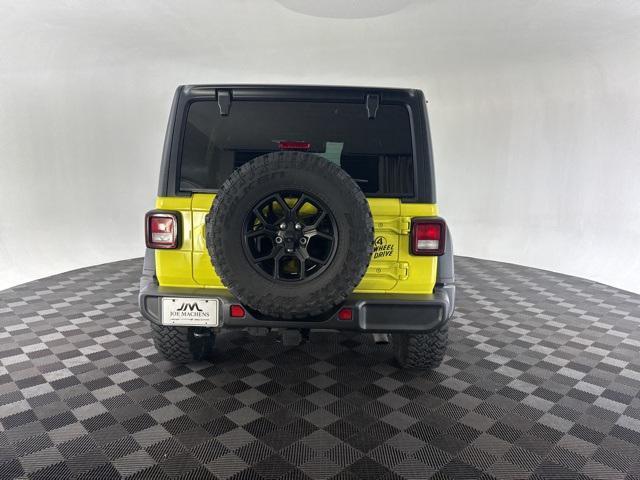 used 2024 Jeep Wrangler car, priced at $40,000