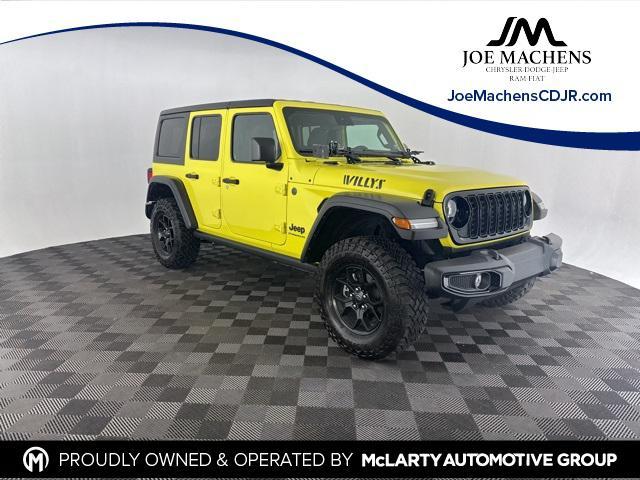 used 2024 Jeep Wrangler car, priced at $40,000