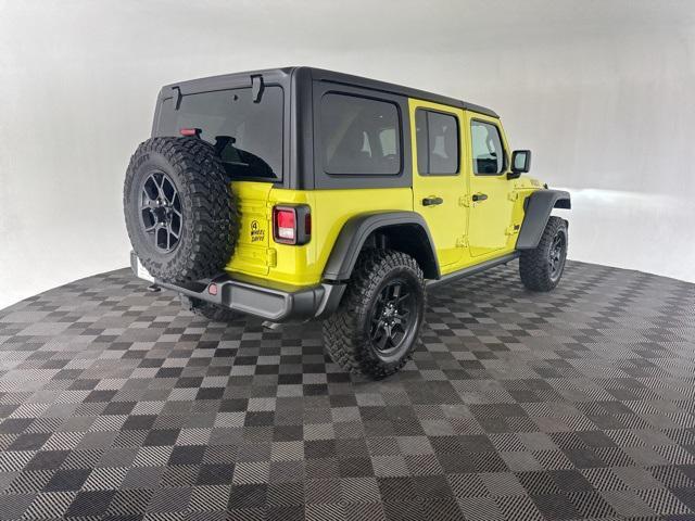 used 2024 Jeep Wrangler car, priced at $40,000