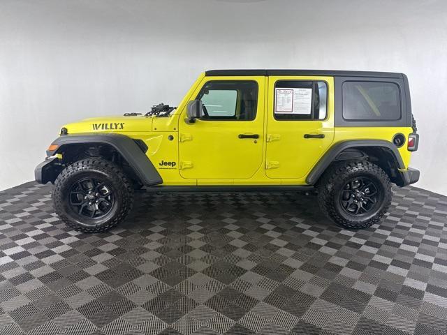 used 2024 Jeep Wrangler car, priced at $40,000