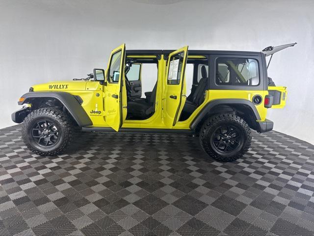 used 2024 Jeep Wrangler car, priced at $40,000