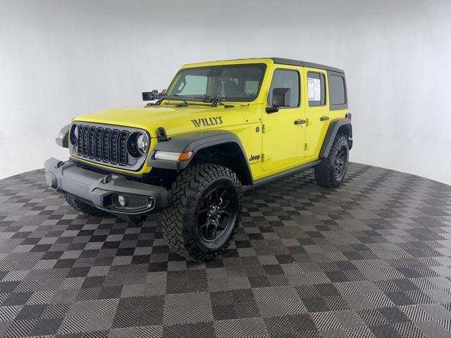 used 2024 Jeep Wrangler car, priced at $40,000