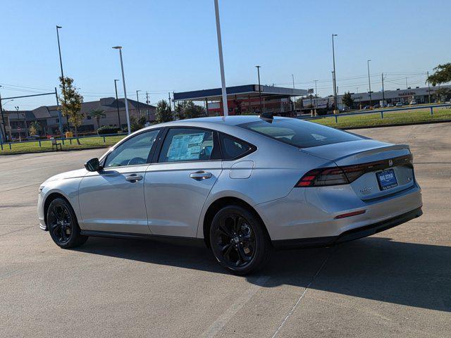 new 2025 Honda Accord car, priced at $29,255