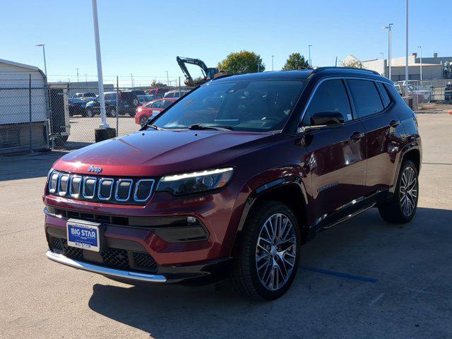 used 2022 Jeep Compass car, priced at $20,000