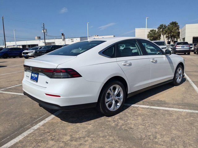 new 2025 Honda Accord car, priced at $27,445