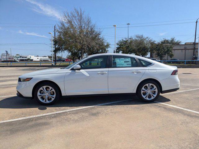 new 2025 Honda Accord car, priced at $27,445