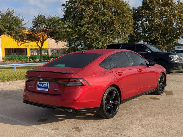 used 2024 Honda Accord Hybrid car, priced at $29,000