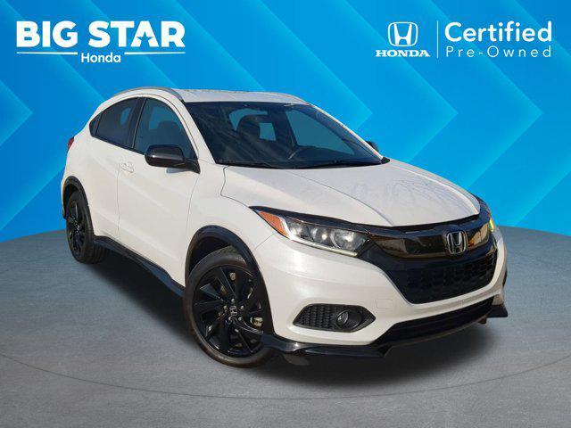used 2021 Honda HR-V car, priced at $19,500