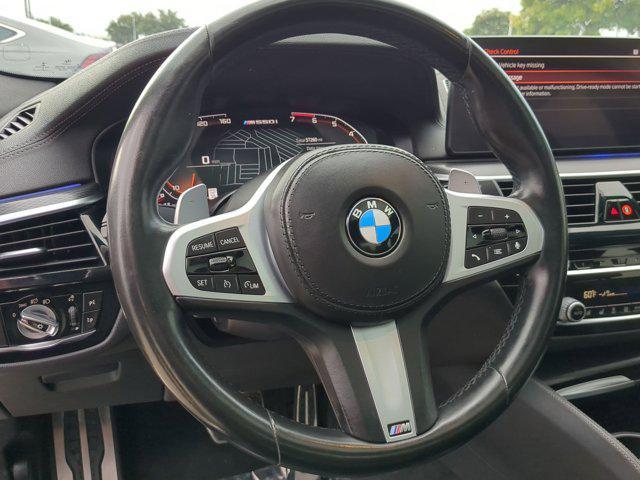 used 2022 BMW M550 car, priced at $45,501