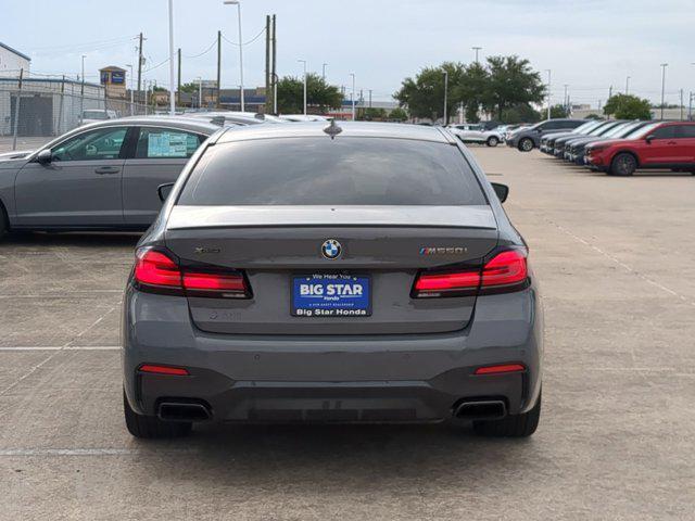 used 2022 BMW M550 car, priced at $45,501