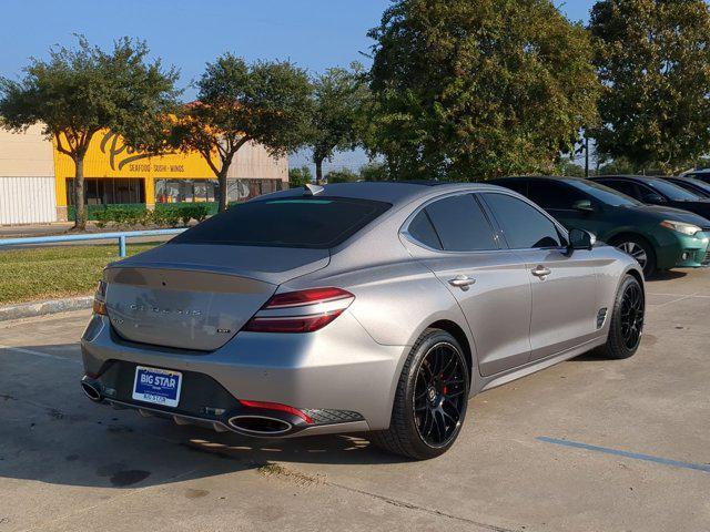 used 2022 Genesis G70 car, priced at $29,750
