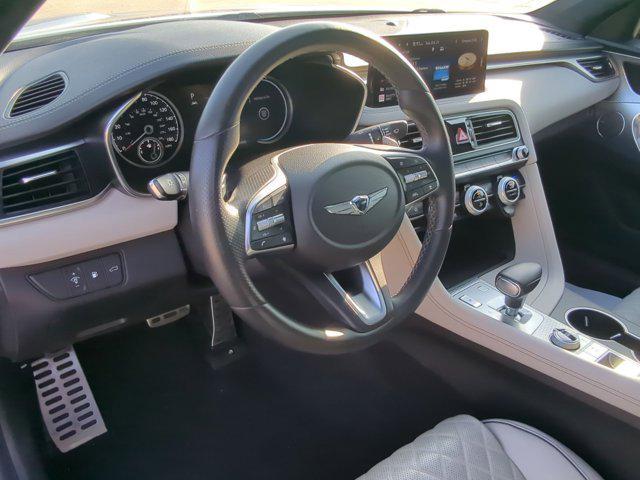 used 2022 Genesis G70 car, priced at $29,750