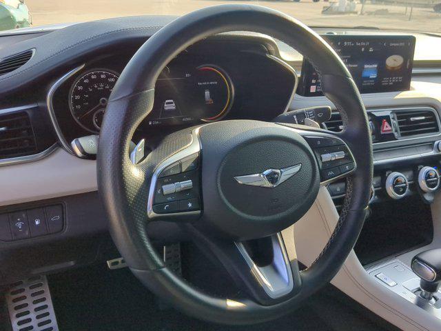 used 2022 Genesis G70 car, priced at $29,750