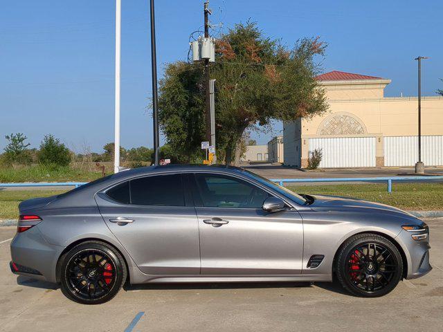 used 2022 Genesis G70 car, priced at $29,750