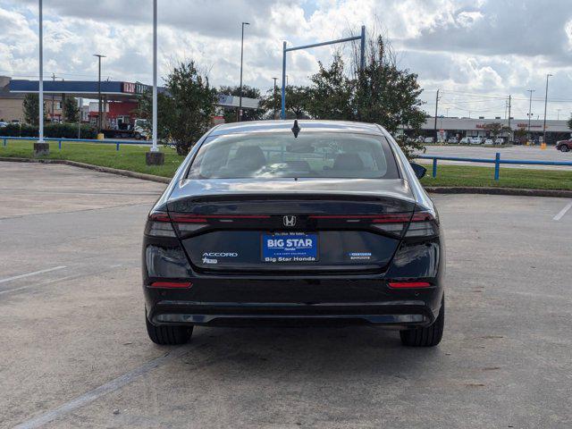 new 2025 Honda Accord Hybrid car, priced at $37,995