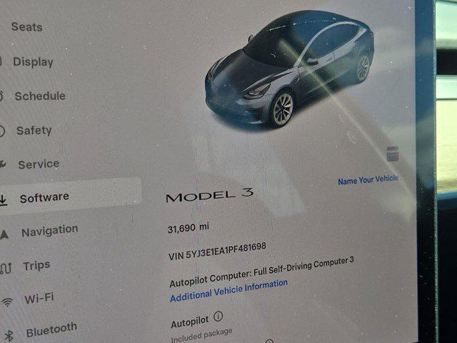 used 2023 Tesla Model 3 car, priced at $25,500