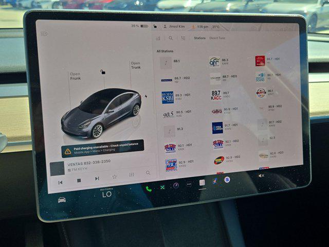 used 2023 Tesla Model 3 car, priced at $25,500