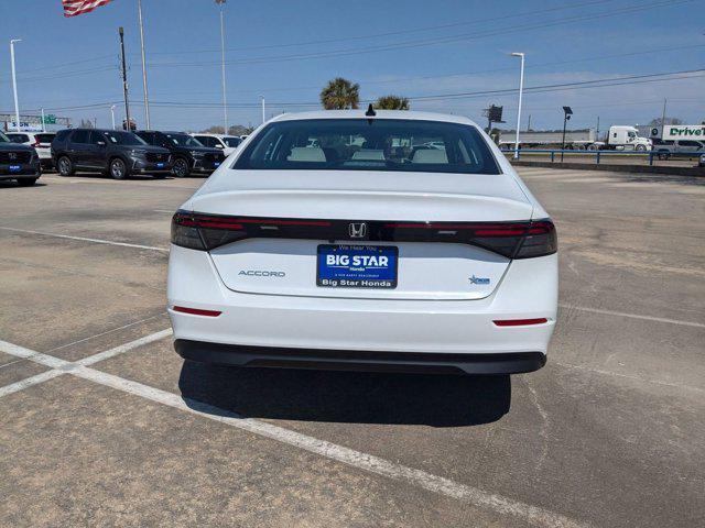 new 2025 Honda Accord car, priced at $29,710