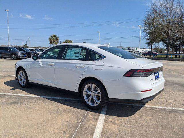 new 2025 Honda Accord car, priced at $27,445