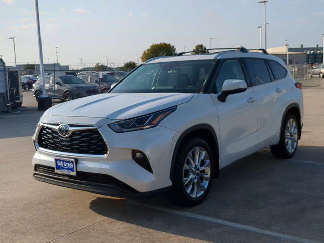 used 2023 Toyota Highlander car, priced at $35,000