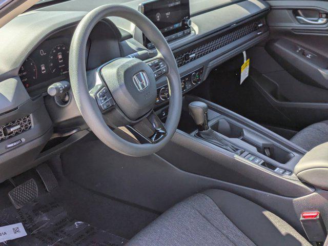 new 2025 Honda Accord car, priced at $29,255