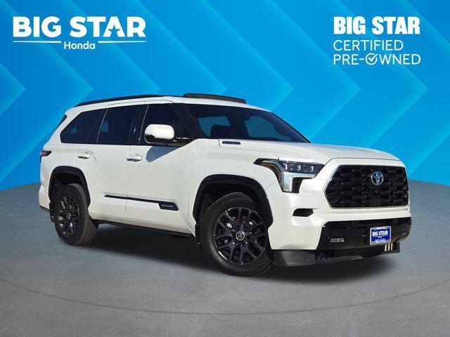 used 2023 Toyota Sequoia car, priced at $65,320