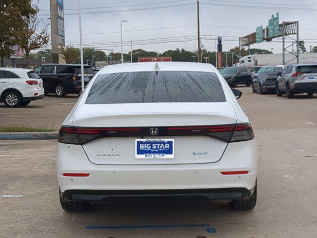 used 2023 Honda Accord Hybrid car, priced at $26,500
