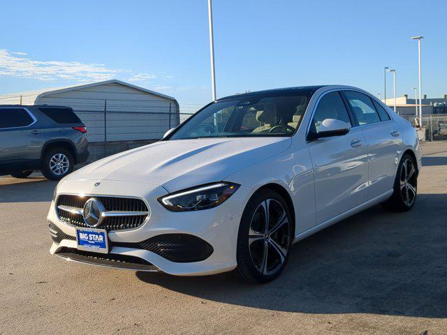 used 2025 Mercedes-Benz C-Class car, priced at $38,500