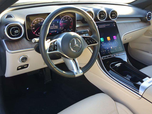 used 2025 Mercedes-Benz C-Class car, priced at $38,500