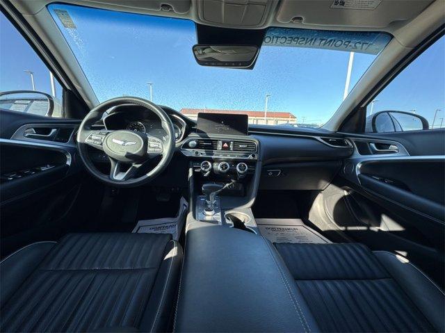 used 2022 Genesis G70 car, priced at $25,600