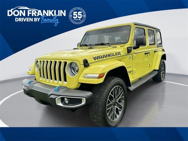 used 2023 Jeep Wrangler 4xe car, priced at $34,489