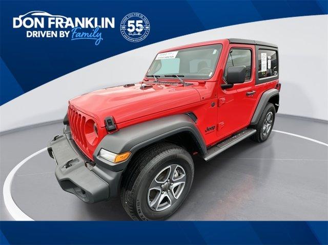 used 2022 Jeep Wrangler car, priced at $29,850