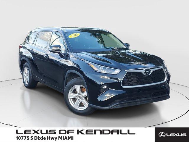 used 2022 Toyota Highlander car, priced at $31,197
