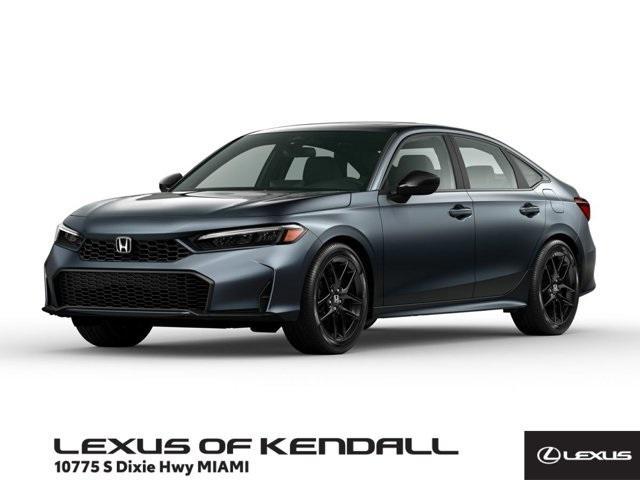 used 2025 Honda Civic Hybrid car, priced at $27,456