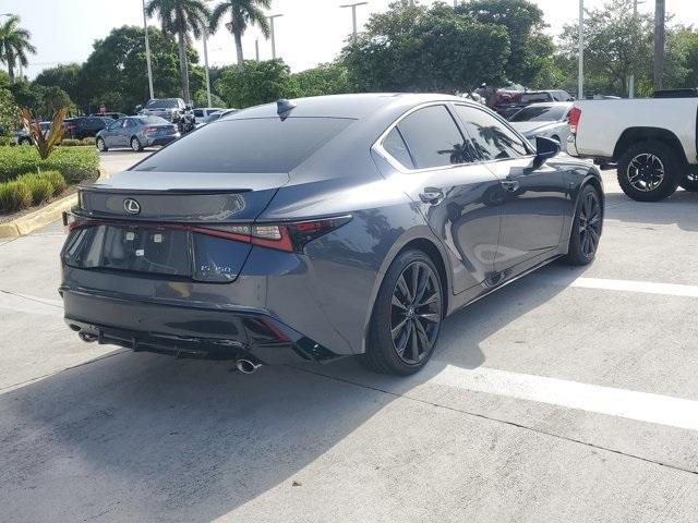 used 2024 Lexus IS 350 car, priced at $45,958