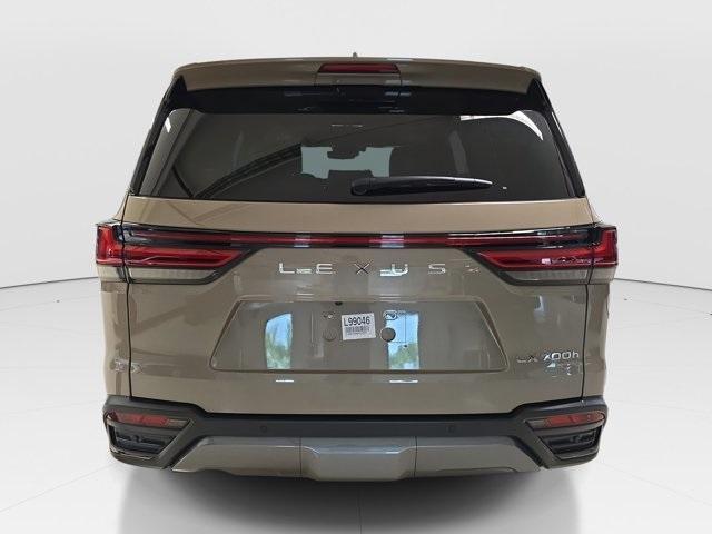 new 2025 Lexus LX 700h car, priced at $128,510