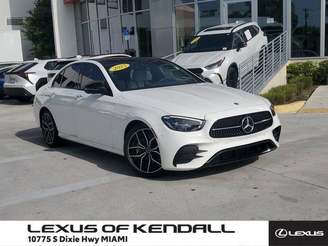 used 2023 Mercedes-Benz E-Class car, priced at $42,814