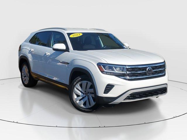 used 2021 Volkswagen Atlas Cross Sport car, priced at $27,997