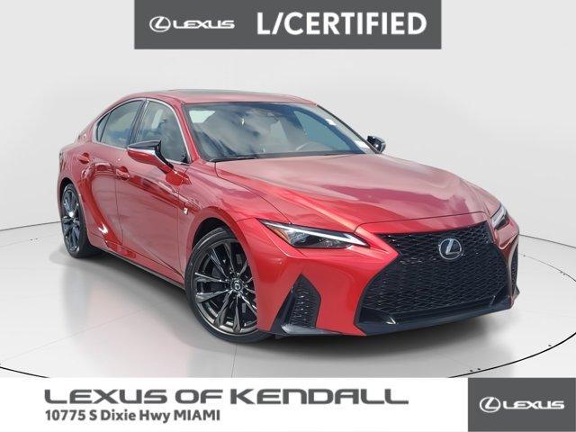 used 2023 Lexus IS 350 car, priced at $38,679